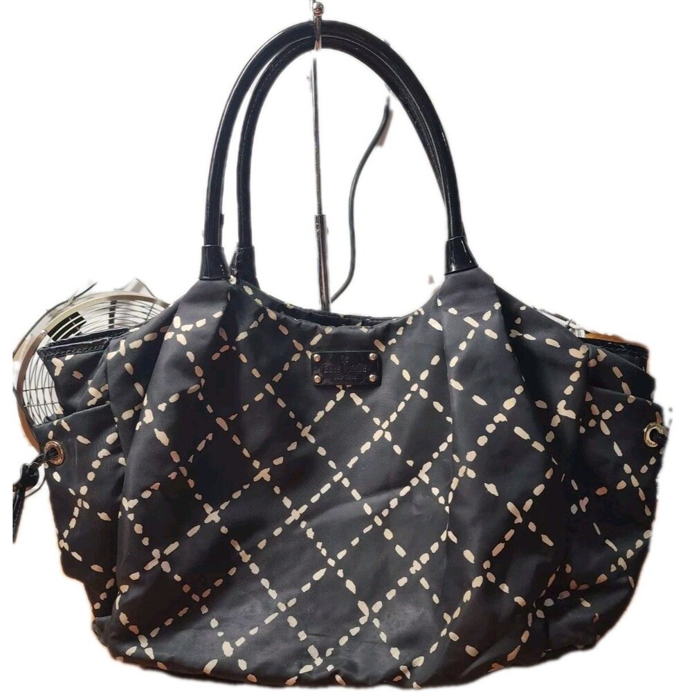 Kate Spade New York Stevie Large Diaper Bag "Sew Be It" with Changing Pad